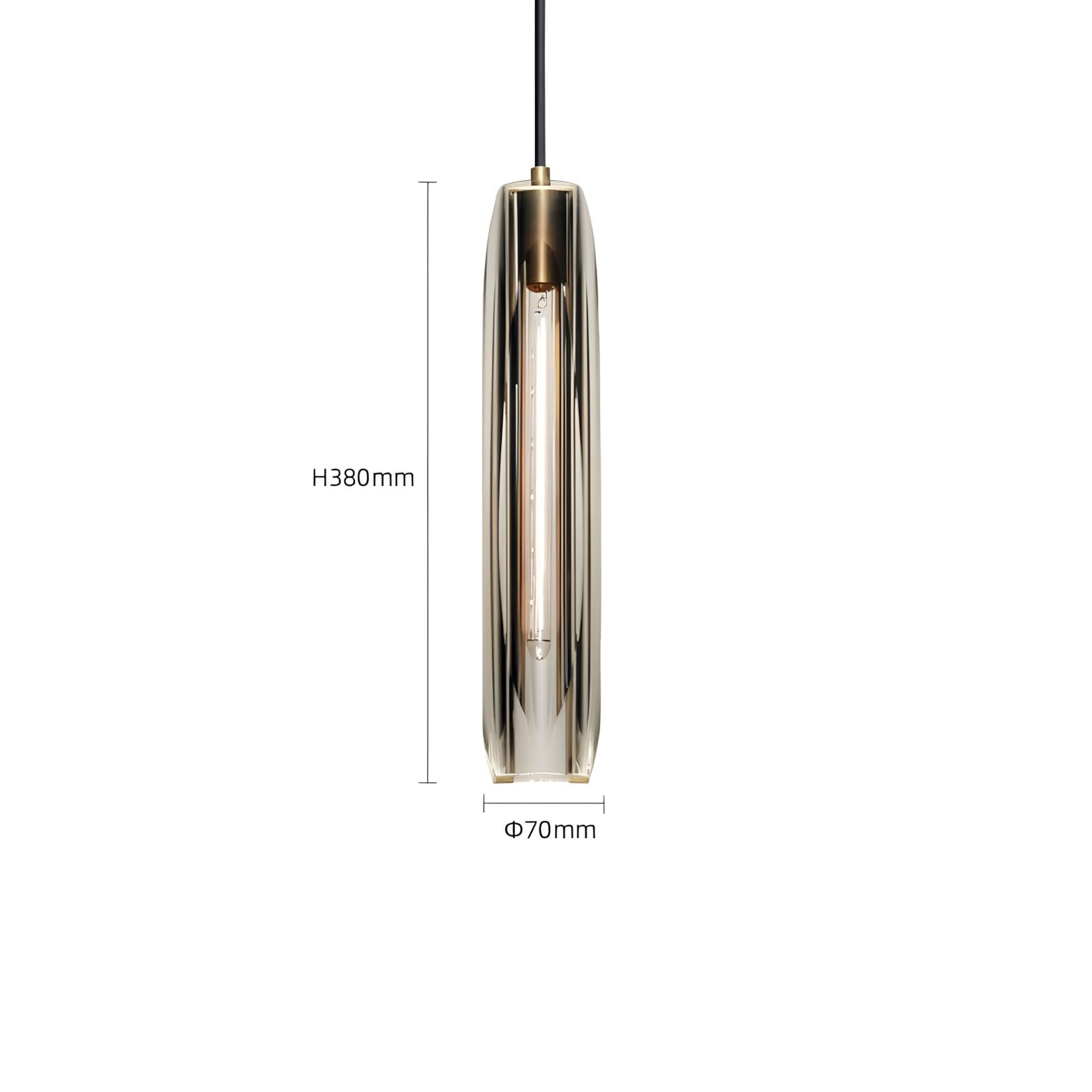 Post Moderne Messing Hanglamp Met K9 Kristal En Verstelbare Kabel | Sansoti