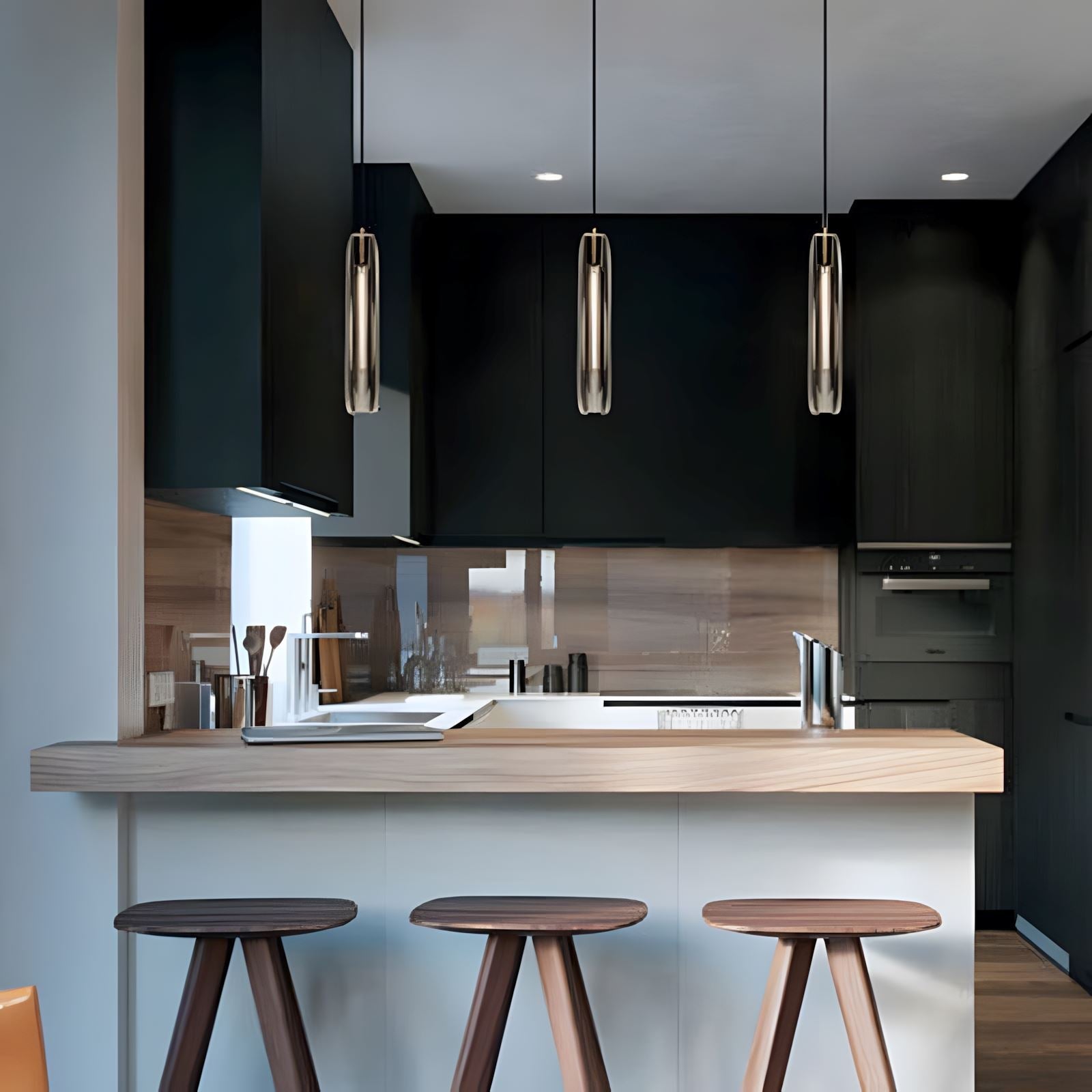 Post Moderne Messing Hanglamp Met K9 Kristal En Verstelbare Kabel | Sansoti