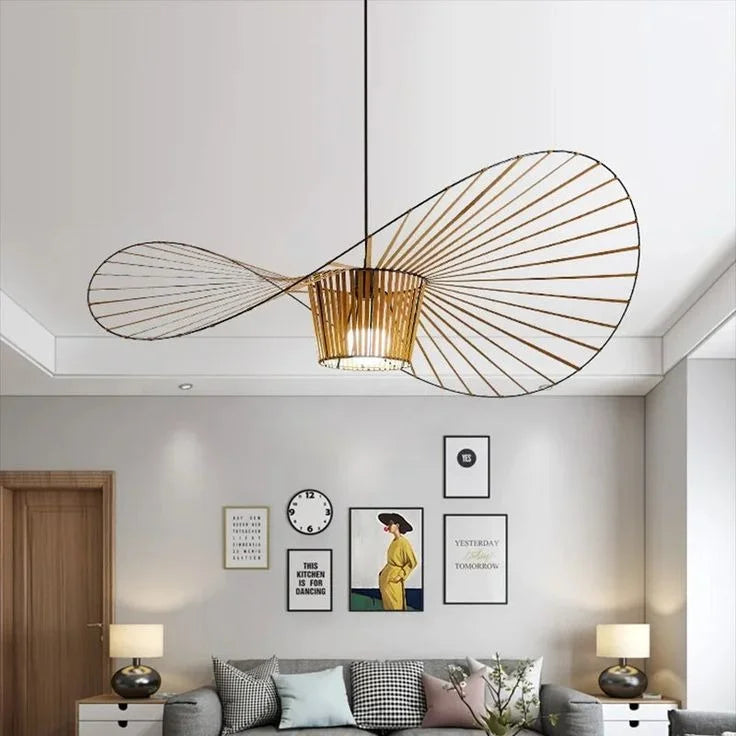 Hanglamp Strohoed Design Modern Elegant Metaal 150cm Verstelbaar | Sansoti