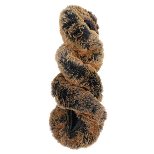 Plüsch-Lenkradbezug 38 cm, Winterkomfort, weich, atmungsaktiv, handgefertigt, Auto-Innenraum, warmer Lenkradschutz | Sansoti