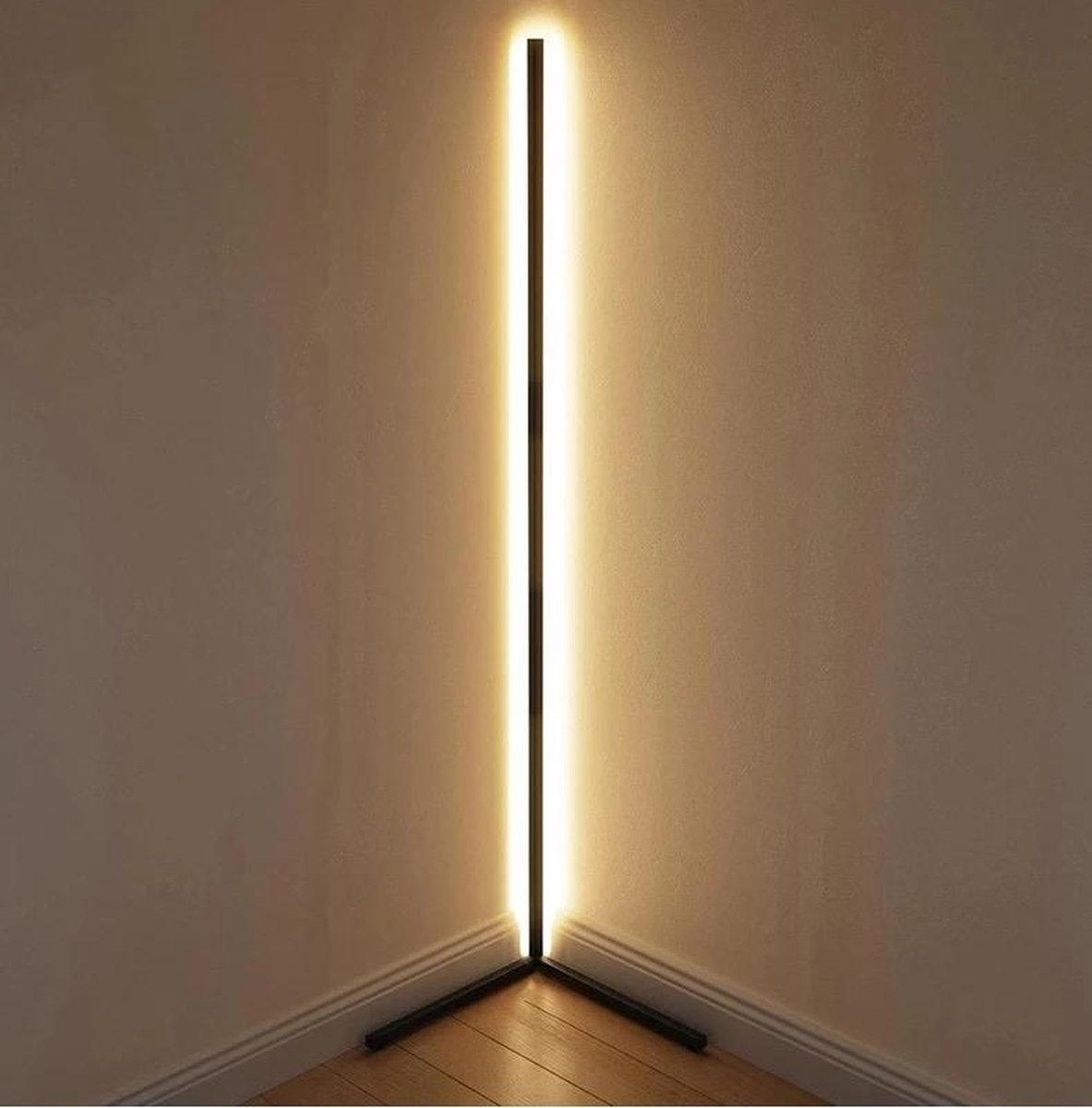 Stehleuchte LED Dimmbar Fernbedienung 142cm Aluminium Minimalistisch Wohnzimmer Schlafzimmer | Restfield