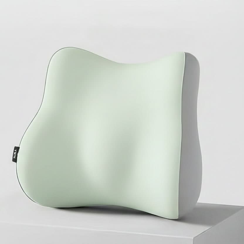 Coussin lombaire portable en mousse à mémoire de forme, soutien ergonomique du dos pour chaise de bureau, voiture, maison et voyage, confort du bas du dos | Sansoti