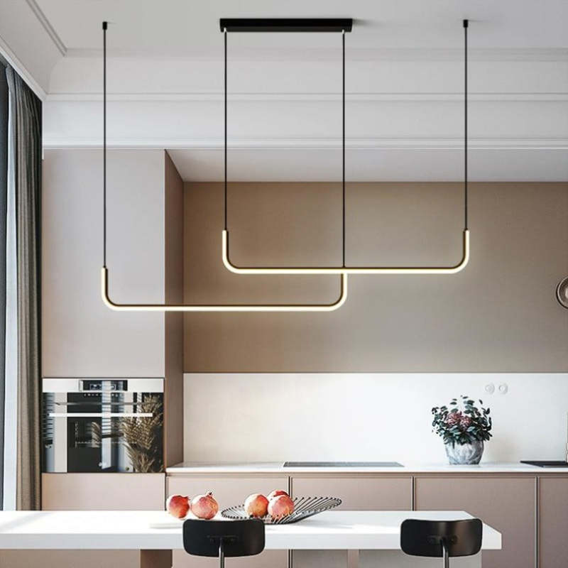Minimalistische hanglamp met LED-verlichting – Modern design met warm licht | Sansoti