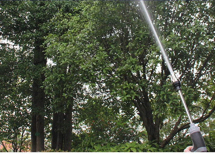 Hoogwaardige Tuinslang Sproeikop – Verstelbare Waterstraalspuit met Ergonomische Grip | Sansoti