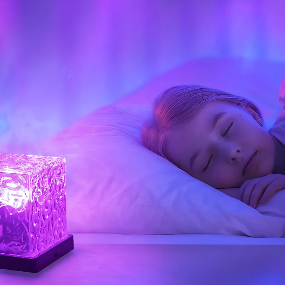 Aurore Projectorlamp Draadloos 16 Kleuren Timer Sfeerlicht Slaapkamer Nachtkastje Afstandsbediening Dimbaar | Sansoti