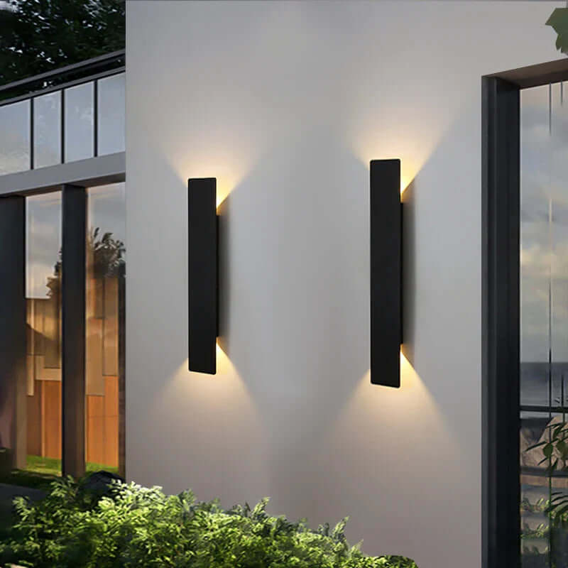 Aluminium buitenwandlamp LED waterdicht IP65 moderne gevelverlichting terrasverlichting tuinverlichting | Sansoti
