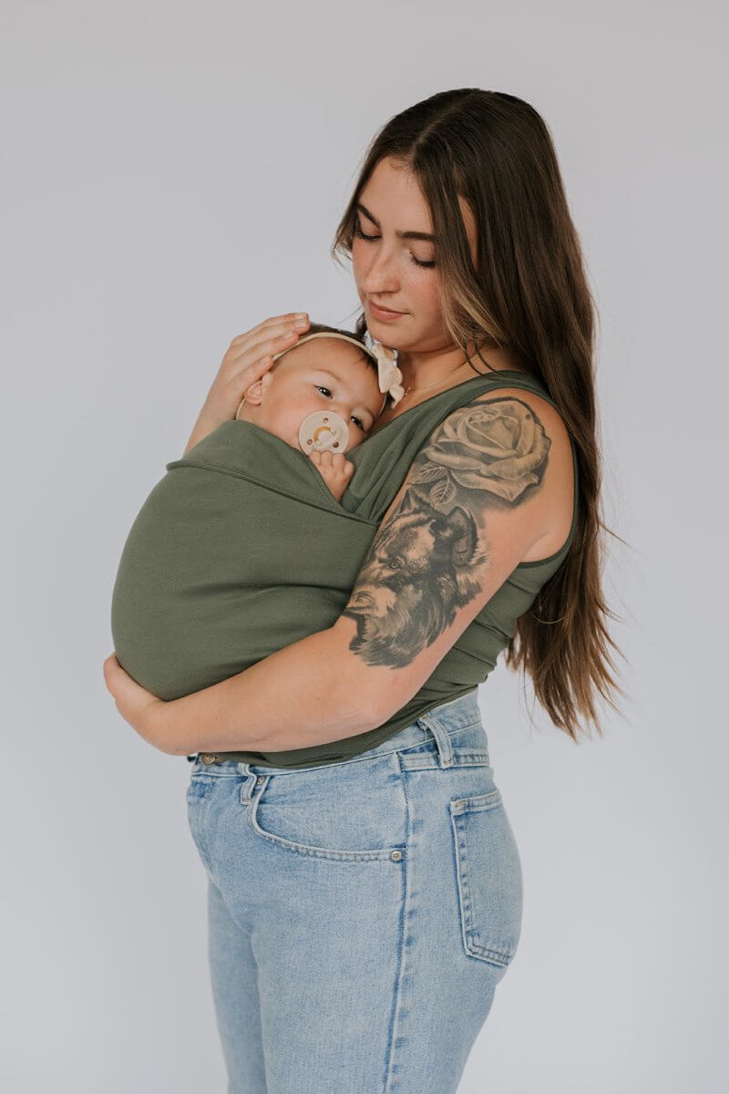 Draagshirt voor Baby met Geïntegreerde Draagzak – Handsfree Babydragen met Huidcontact – Comfortabel Katoenen Voedingsshirt voor Ouders | Sansoti