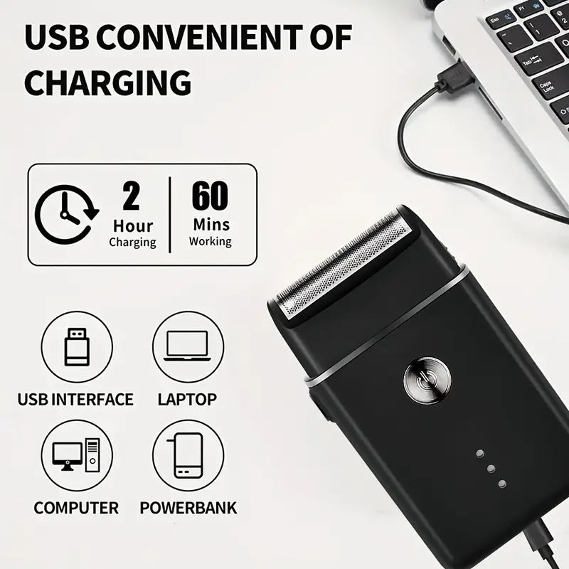 Professionele Haar- en Baardverzorgingsset 3-delig Draadloos met LED-Display USB Oplaadbaar Trimmer Scheerapparaat voor Mannen | Sansoti