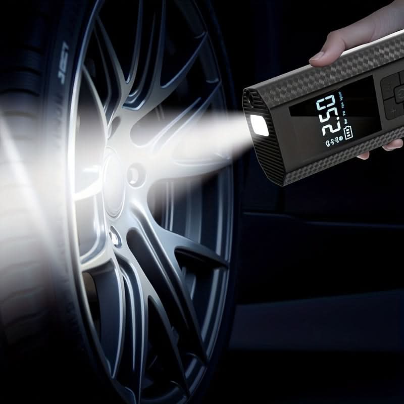 Draadloze Bandenpomp 150PSI Oplaadbaar met LED Display Digitale Compressor voor Auto Fiets Motor Outdoor | Sansoti