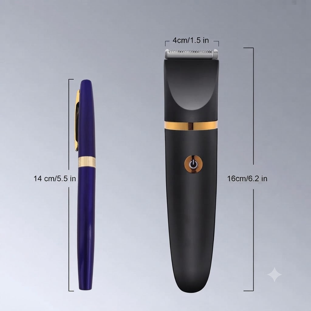 Elektrischer Körperrasierer 3-in-1-Trimmer für Männer IPX7 Wasserbeständig USB-C-aufladbar Körperpflege | Sansoti