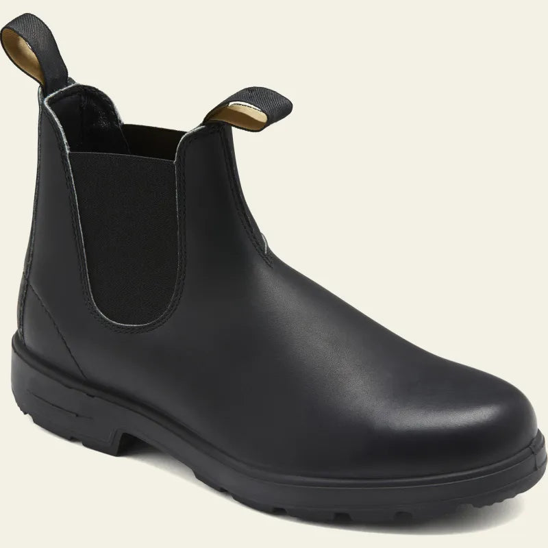 Waterdichte Chelsea Boots met Elastische Zijpanelen en Profielzool | Sansoti