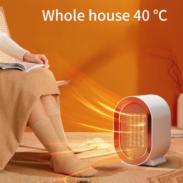 Ceramic Desk Heater Portable Compact Fan Heater Energy-Efficient Fast Heating | Sansoti
