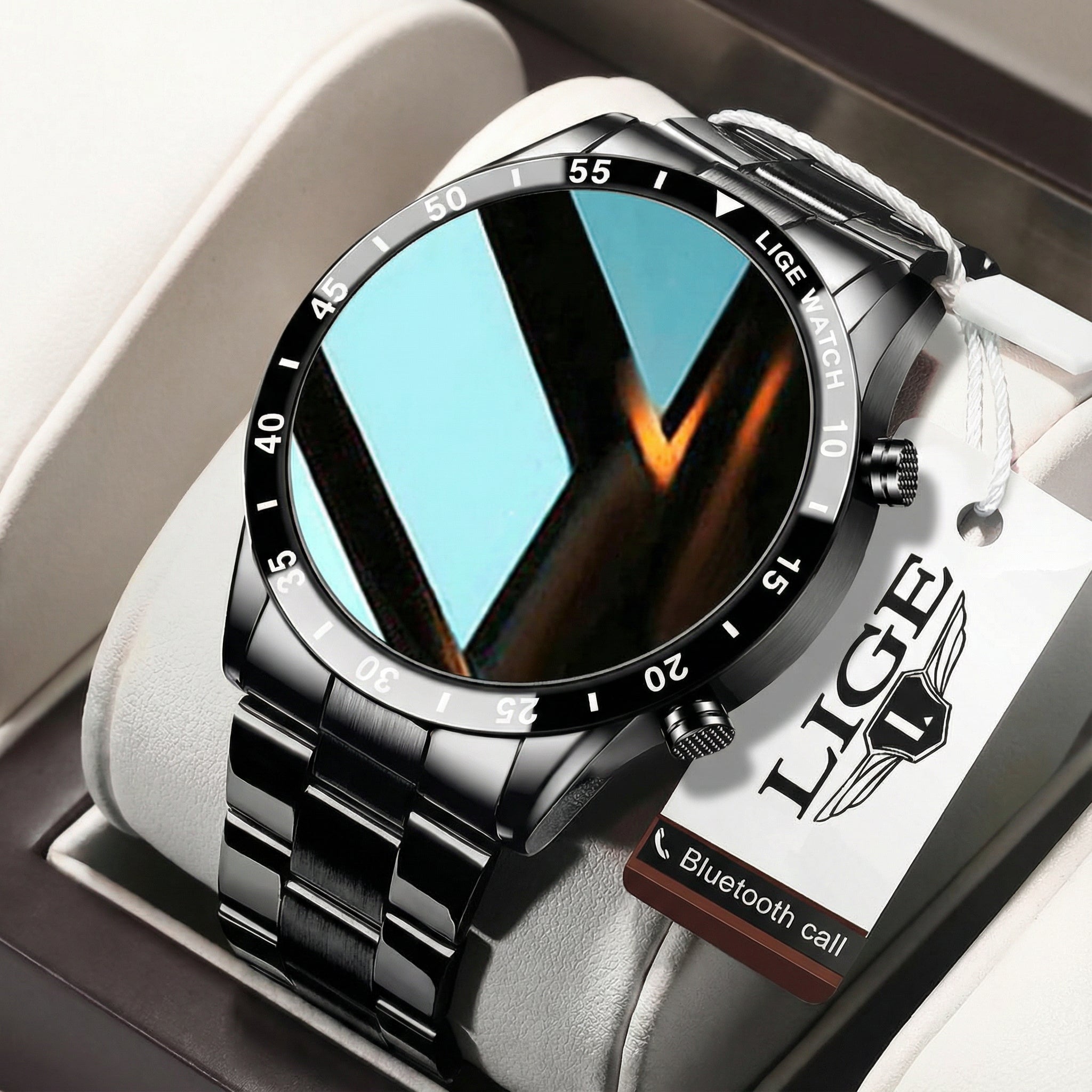 Smartwatch met Touchscreen & Notificaties – Veelzijdig Draagcomfort Dagelijks Gebruik | Sansoti