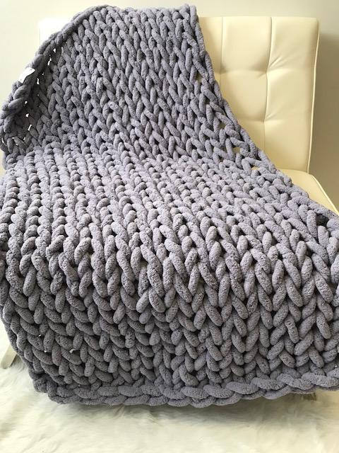 Chenille Gebreide Plaid Grof Gebreid Dikke Kabelstructuur Fleece Deken Zachte Woonplaid Bank Bed Decoratief | Sansoti