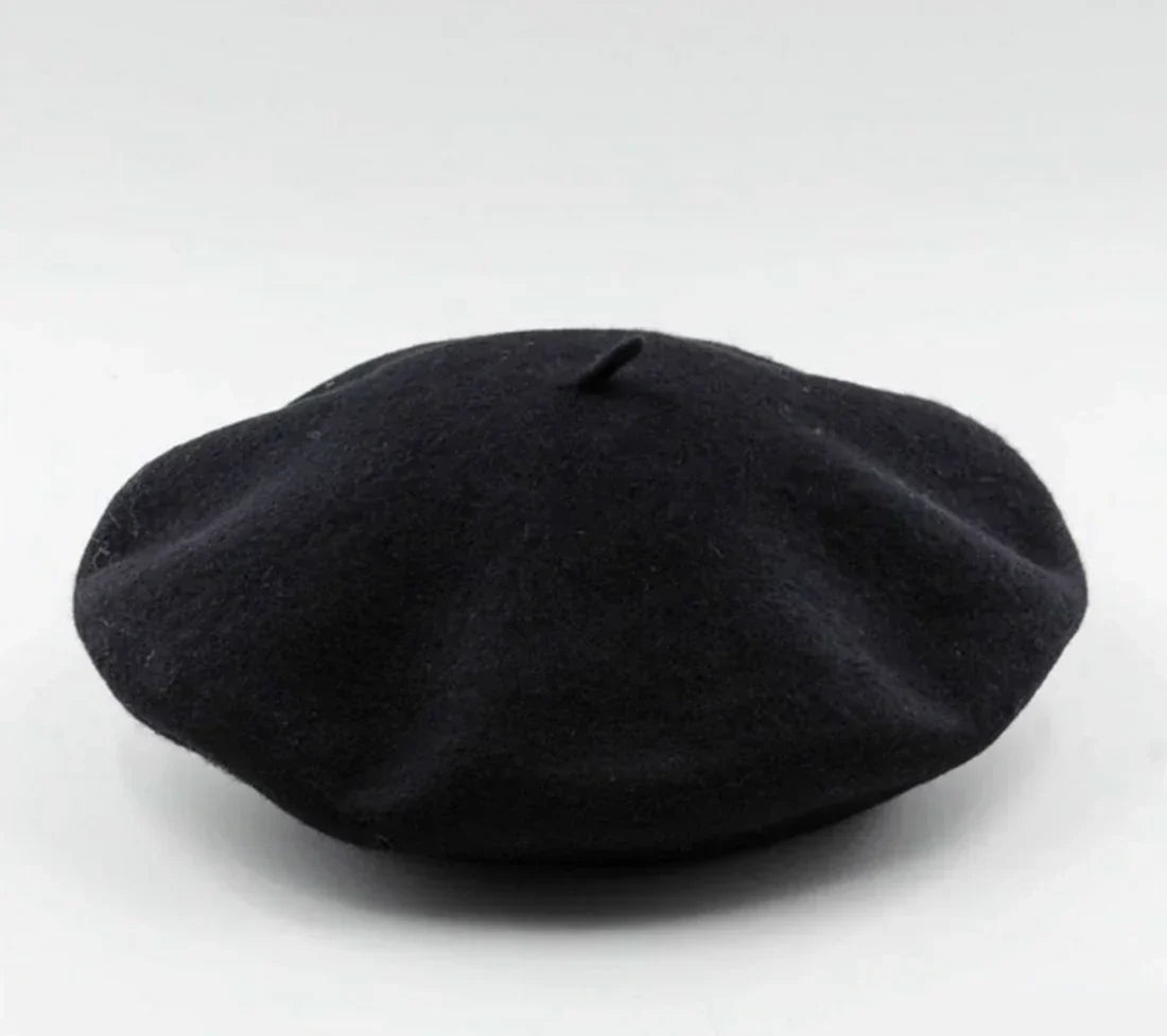 Wollen Baret voor Dames – Klassieke Franse Stijl – Warme Winteraccessoire | Sansoti