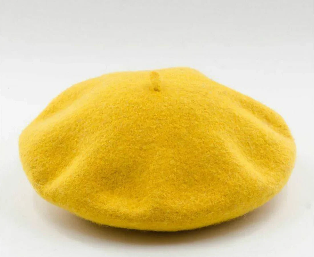 Wollen Baret voor Dames – Klassieke Franse Stijl – Warme Winteraccessoire | Sansoti