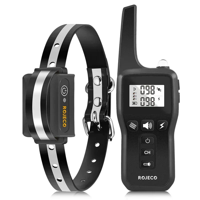 Opvoedingshalsband Hond met Afstandsbediening 1000m Bereik IP67 Waterdicht 3 Trainingsmodi Hondentraining | Sansoti
