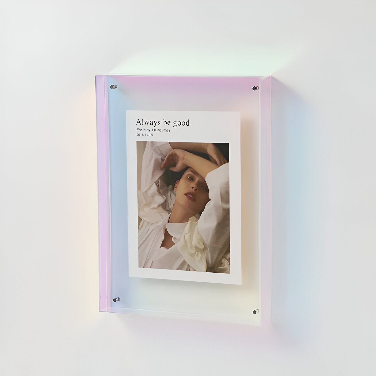 Fotolijst Transparant Acryl Minimalistisch Staand Hangend A4 A5 Modern Scandinavisch | Sansoti