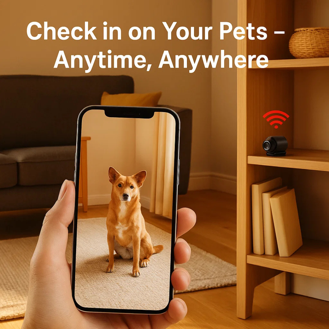 Draadloze Beveiligingscamera Full HD met Nachtzicht WiFi Bewegingsdetectie voor Slimme Thuisbeveiliging | Sansoti