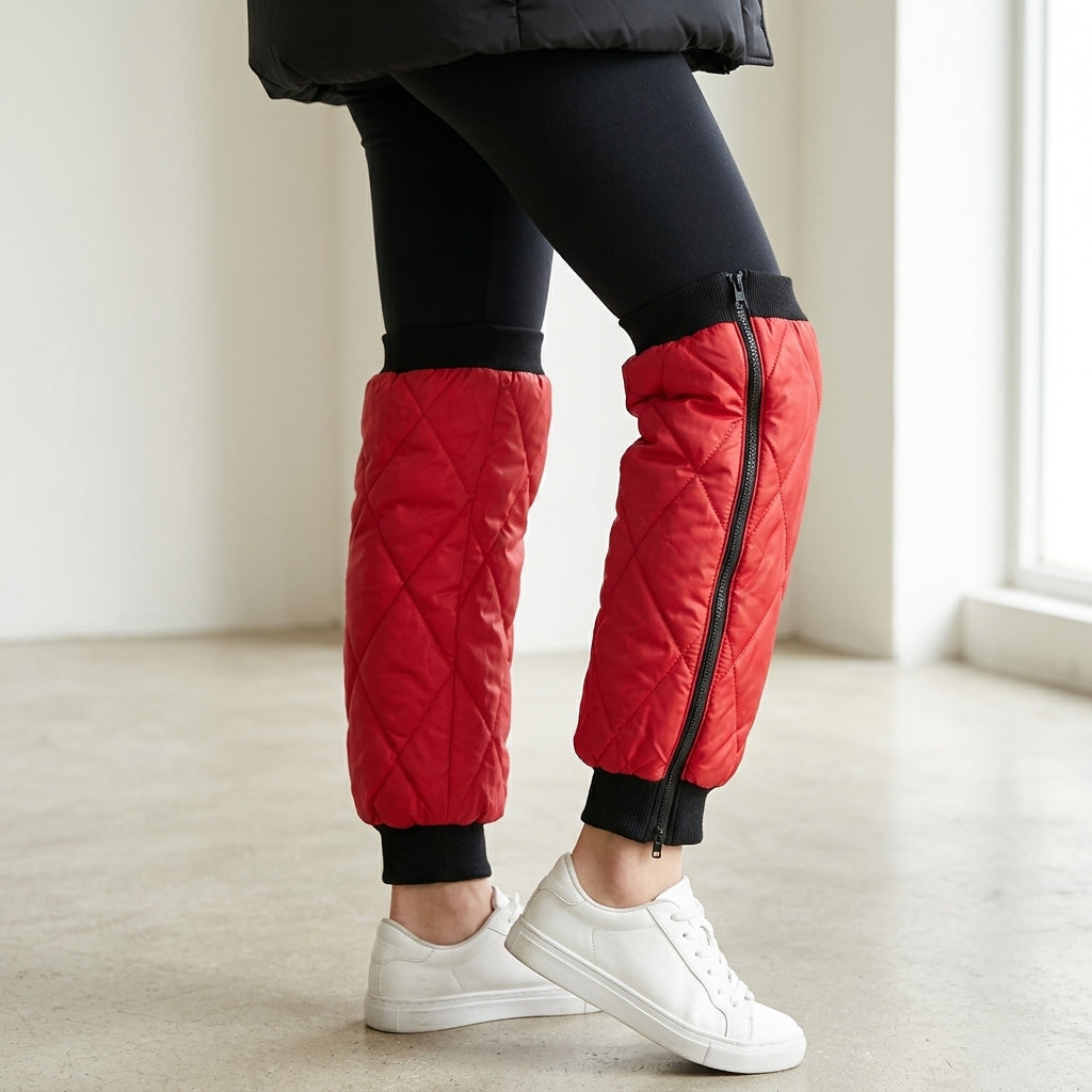 Thermische Knieschoner, Ärmel, Schutz, Sport, Training, Wärme, Komfort, Flexibel, Polyester, 60 70cm | Sansoti