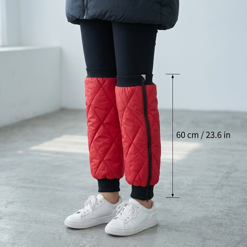 Thermische Knieschoner, Ärmel, Schutz, Sport, Training, Wärme, Komfort, Flexibel, Polyester, 60 70cm | Sansoti