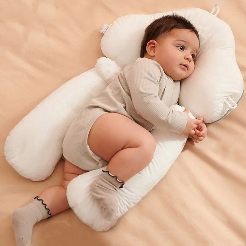 Ergonomisch Babyslaapkussen met Verstelbare Steun – Bevordering van Rust en Veiligheid voor je Baby | Sansoti