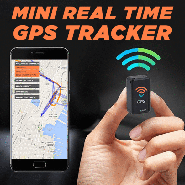 Compacte GPS-Tracker met Magnetische Bevestiging voor Real-Time Volgen en Positiebepaling | Sansoti