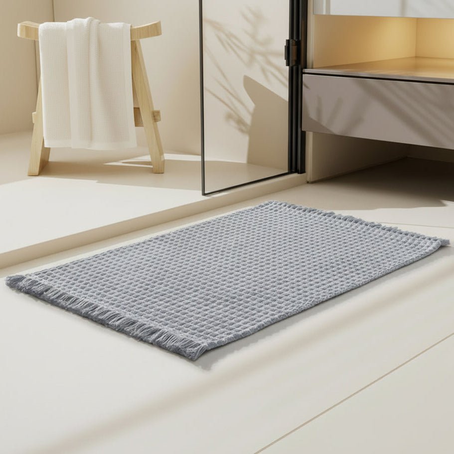 Mikrofaser-Badematte, rutschfest, saugfähig und waschbar, für Badezimmer, Dusche und Toilette, 40x60 50x80 60x90 | Sansoti
