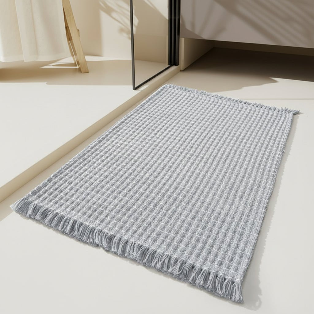 Mikrofaser-Badematte, rutschfest, saugfähig und waschbar, für Badezimmer, Dusche und Toilette, 40x60 50x80 60x90 | Sansoti