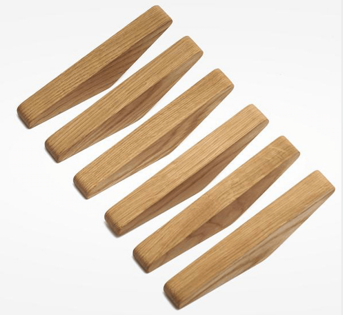 Patère murale en bois Naturel 13,5 cm Bicolore Minimaliste Scandinave Style bohème | Sansoti