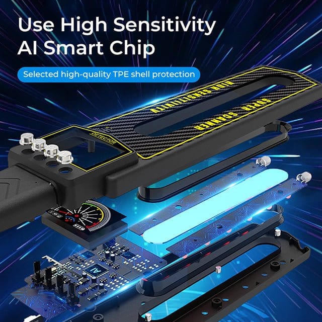 Signal Detector for Hidden Cameras and GPS Trackers – Portable Security Device with RF Scanning | Sansoti