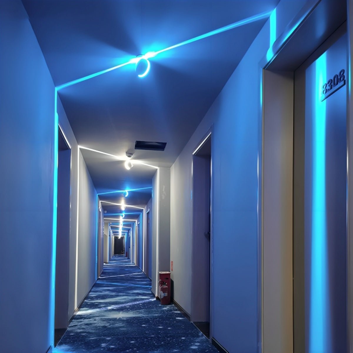 LED Wandspot Aluminium 10W 15W Instelbare Kleurtemperatuur RGB Gang Hal Villa Verlichting Modern Design | Sansoti