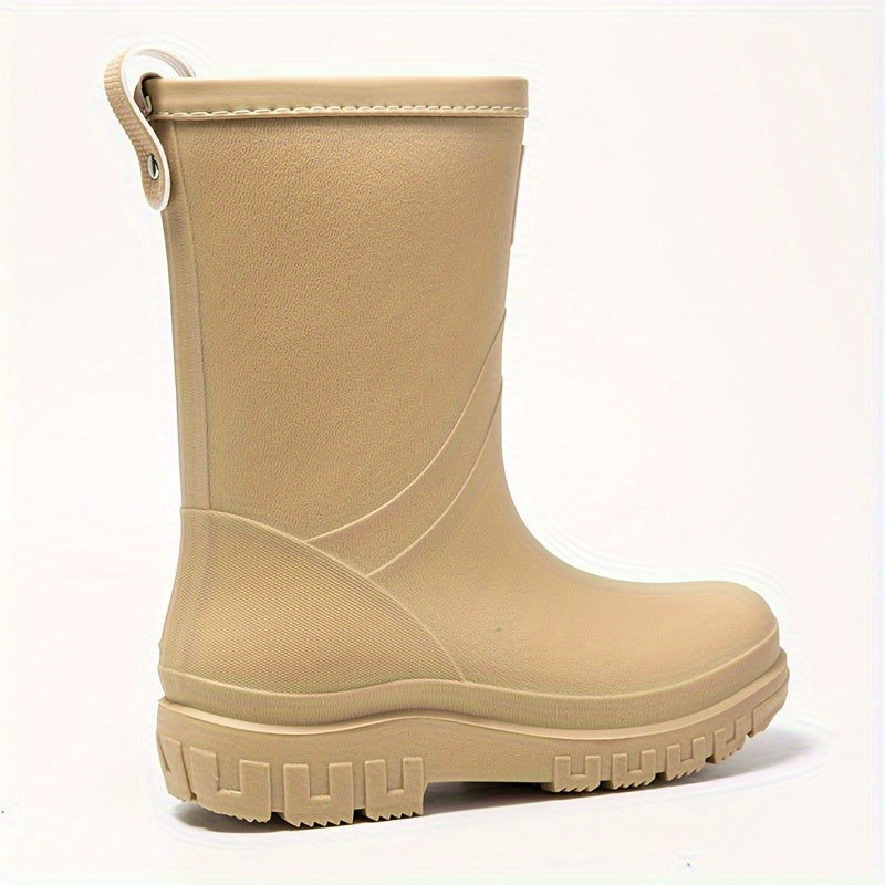 Waterproof Winter Boots Fleece-Lined Women's Slip-On Rain Footwear Autumn Warm Comfortable Snow Boots | Sansoti
