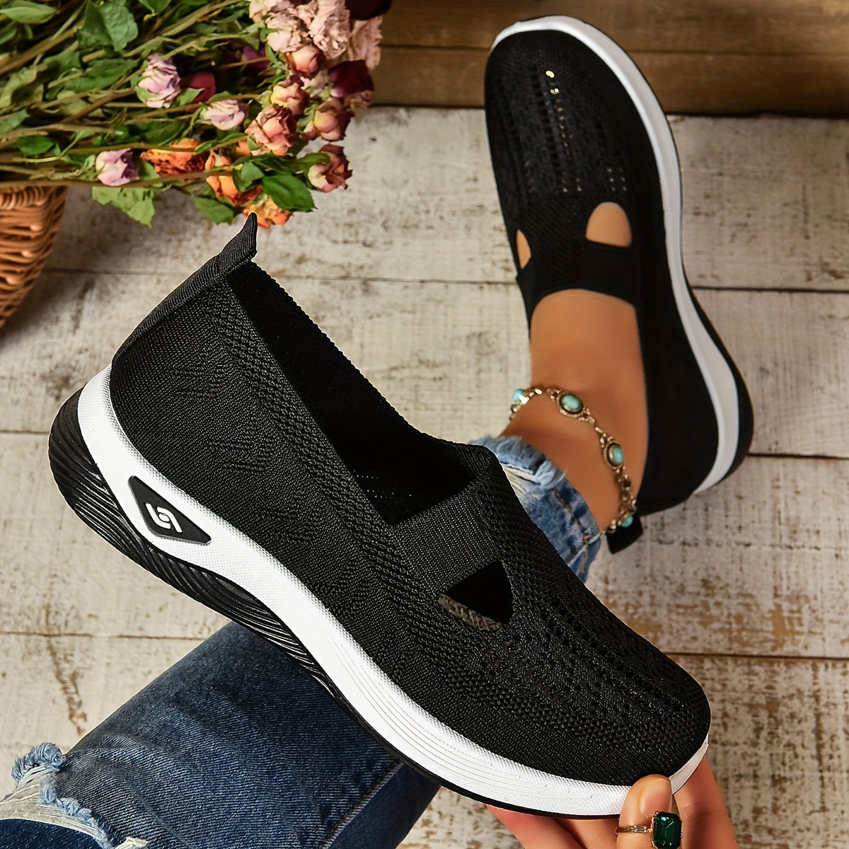 Pantoufles ergonomiques pour femmes avec soutien de la voûte plantaire, pour intérieur et extérieur, semelle antidérapante, chaussons confortables | Sansoti