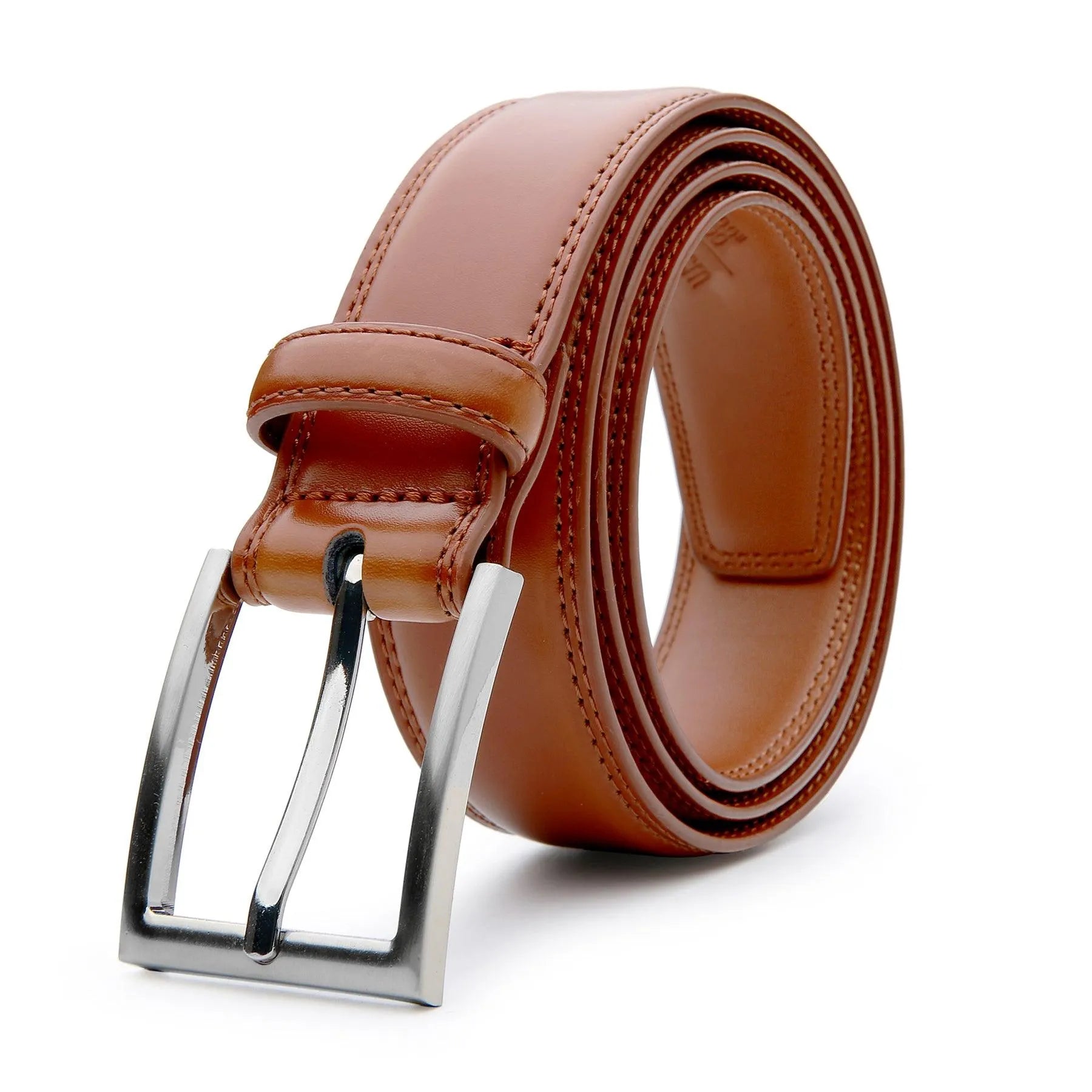 Leren Riem met Klassieke Gespsluiting voor Mannen en Vrouwen – Premium Kwaliteit in 7 Kleuren | Sansoti
