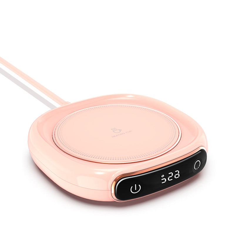 USB Beker Verwarmingsplaat Rond Vierkant Roze Groen Wit Thee Koffie Warmer Bureau Thuis Kantoor Dranken | Sansoti