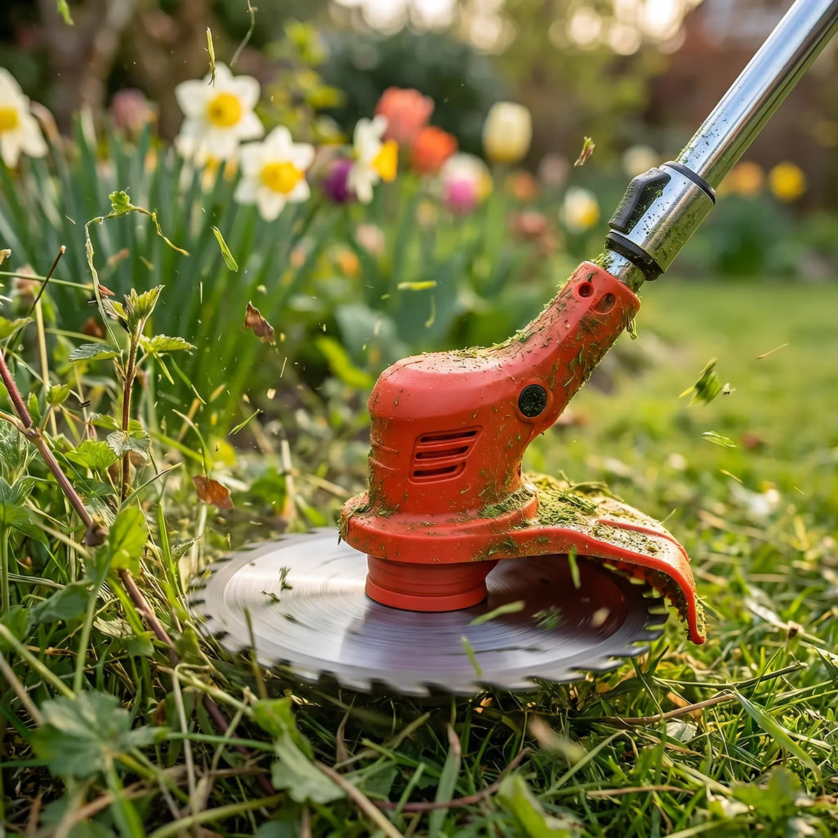 Akku-Rasenmäher, Garten-Motorsense, Rasentrimmer, Unkrautbekämpfung, Schneidwerkzeug, Gartenpflege, Rasenpflege | Sansoti