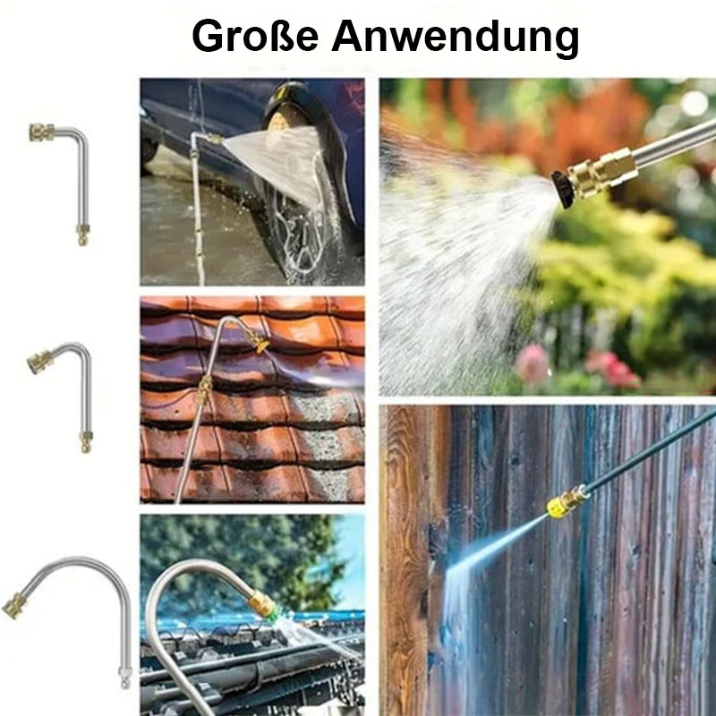 Telescopische Reinigingsstang Verstelbaar Uitschuifbaar voor Hoogwerker Gevelreiniging Dakgoot Dakraam Veilig Werken op Afstand Professioneel Tuingereedschap | Sansoti