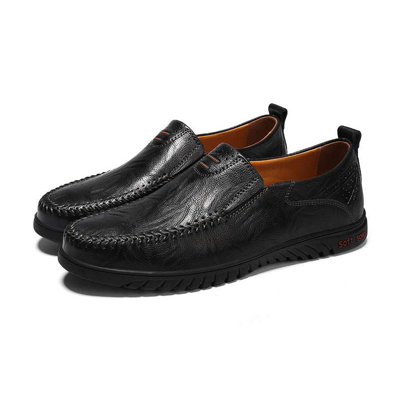 Lederen Dagschoenen Waterdicht Heren Dames Comfortabel Klassiek Design Krasvast Duurzaam Casual Wandelen | Sansoti