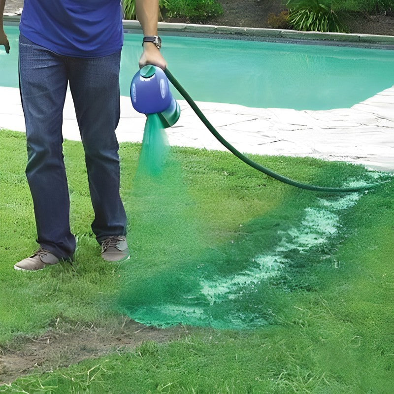 Vloeibaar Gazonzaad Spray-On Hydroseeding Systeem voor Kale Plekken en Herstelmiddel voor Grasvelden | Sansoti