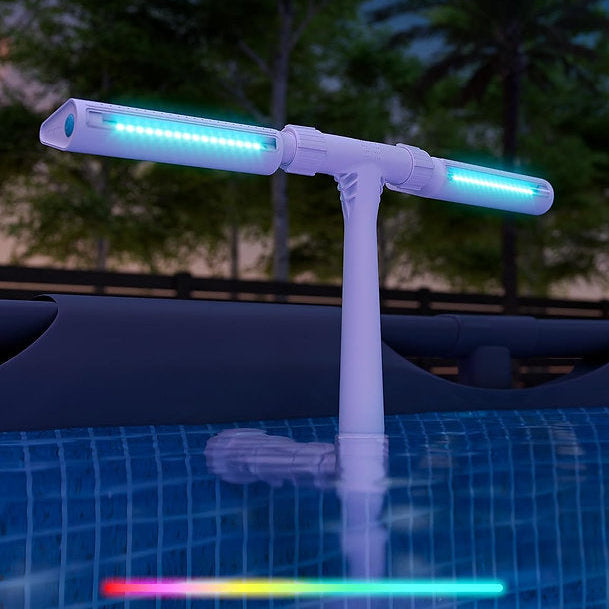 Zwembad Solar Fontein met RGB LED Verlichting voor Opblaasbaar Zwembad | Sansoti