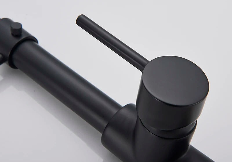 Robinet de Cuisine Douchette Extensible Laiton Pivotant 360° Brossé Moderne Cuisine | Restfield
