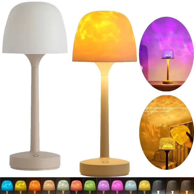 Draadloze Touch Tafellamp LED – Dimbaar & Sfeervol | Moderne Design Tafellamp met Warm Licht | Sansoti
