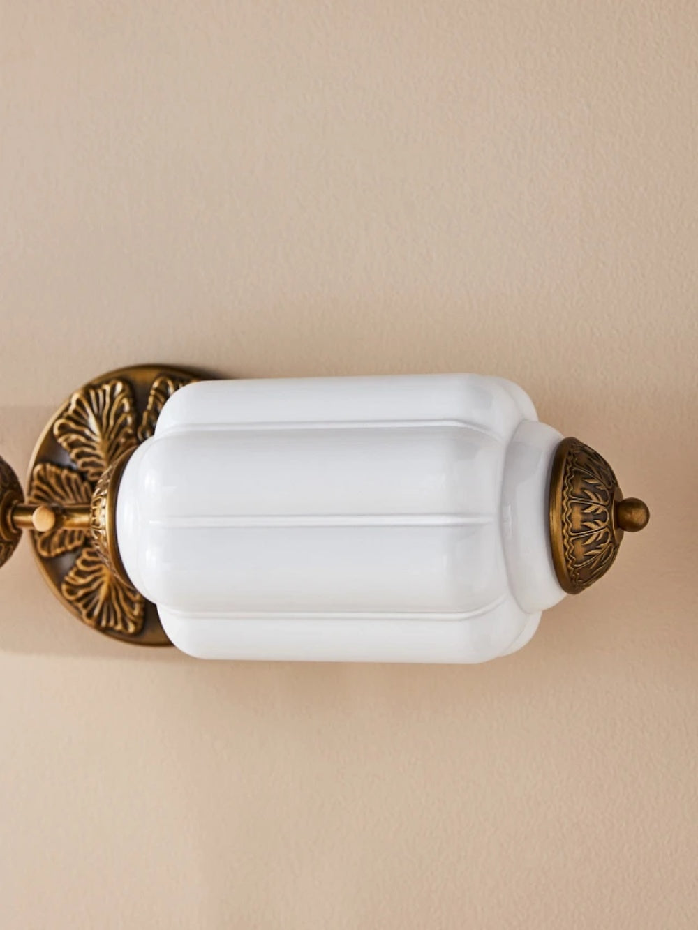 Vintage Glazen Wandlamp Horizontaal Model Eloise Lichtbron voor Woonkamer en Gang | Sansoti