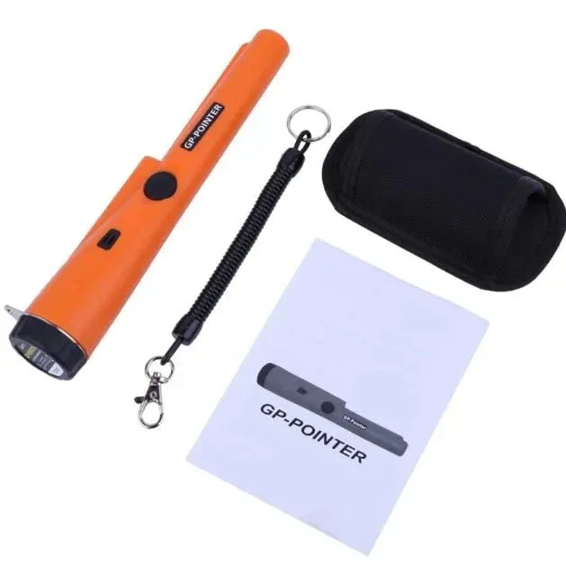 Professionele Metaaldetector Handheld IP66 Waterdicht Pinpointer Zoekgereedschap voor Outdoor Schatten | Sansoti