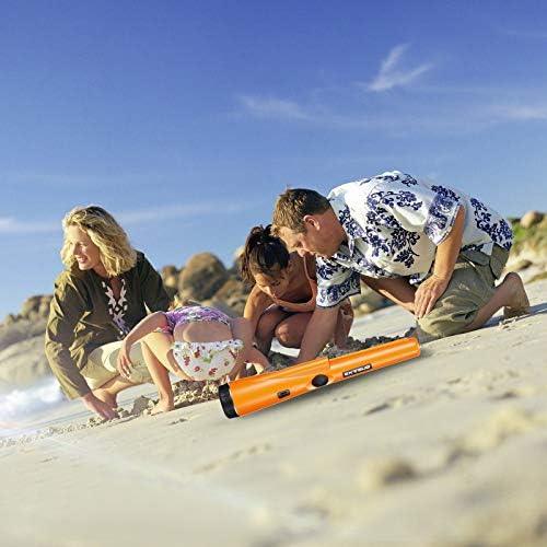 Professionele Metaaldetector Handheld IP66 Waterdicht Pinpointer Zoekgereedschap voor Outdoor Schatten | Sansoti