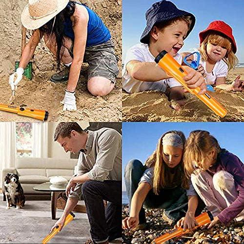Professionele Metaaldetector Handheld IP66 Waterdicht Pinpointer Zoekgereedschap voor Outdoor Schatten | Sansoti
