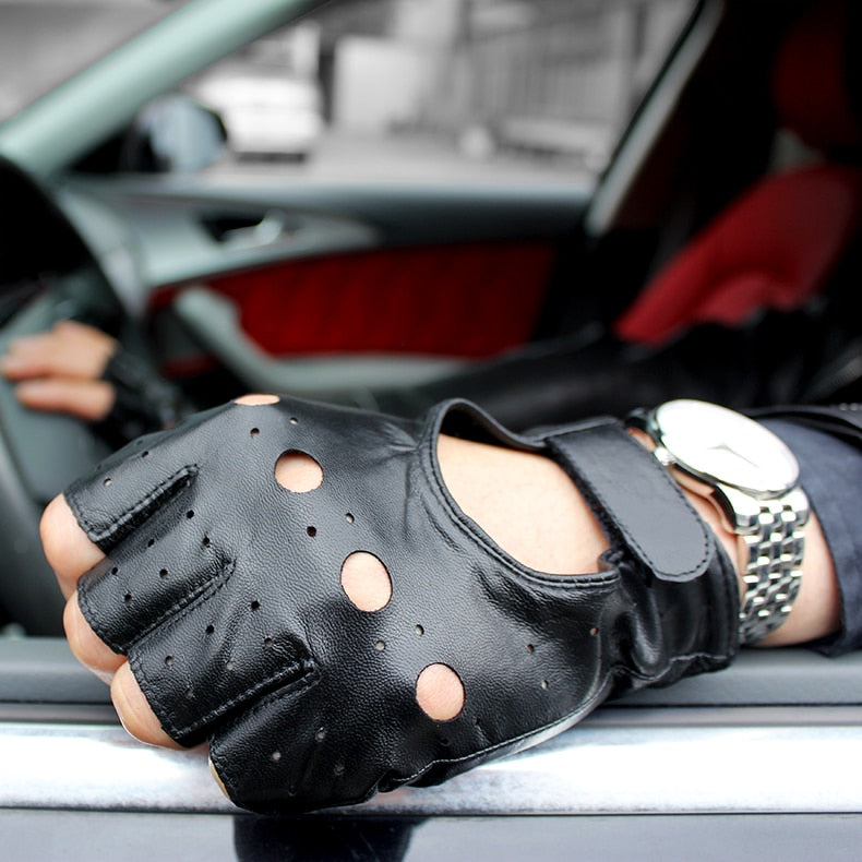 Ruwe Leren Handschoenen Geiteneer Waterbestendig Krasvrij Winter Motorhandschoenen Outdoor voor Heren Dames | Sansoti
