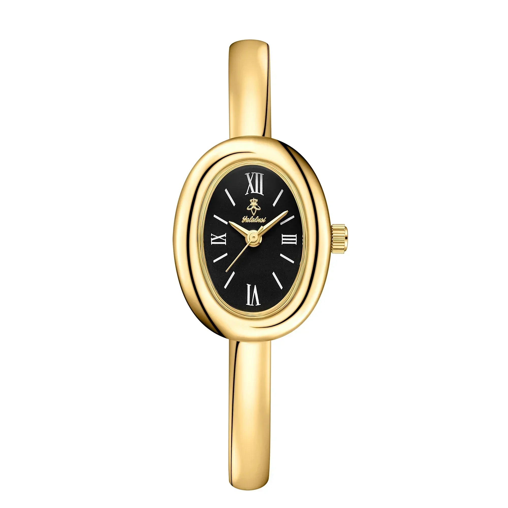 Ovale Armband Horloge – Modern & Klassiek Dameshorloge met Luxe Gouden Uitstraling | Sansoti