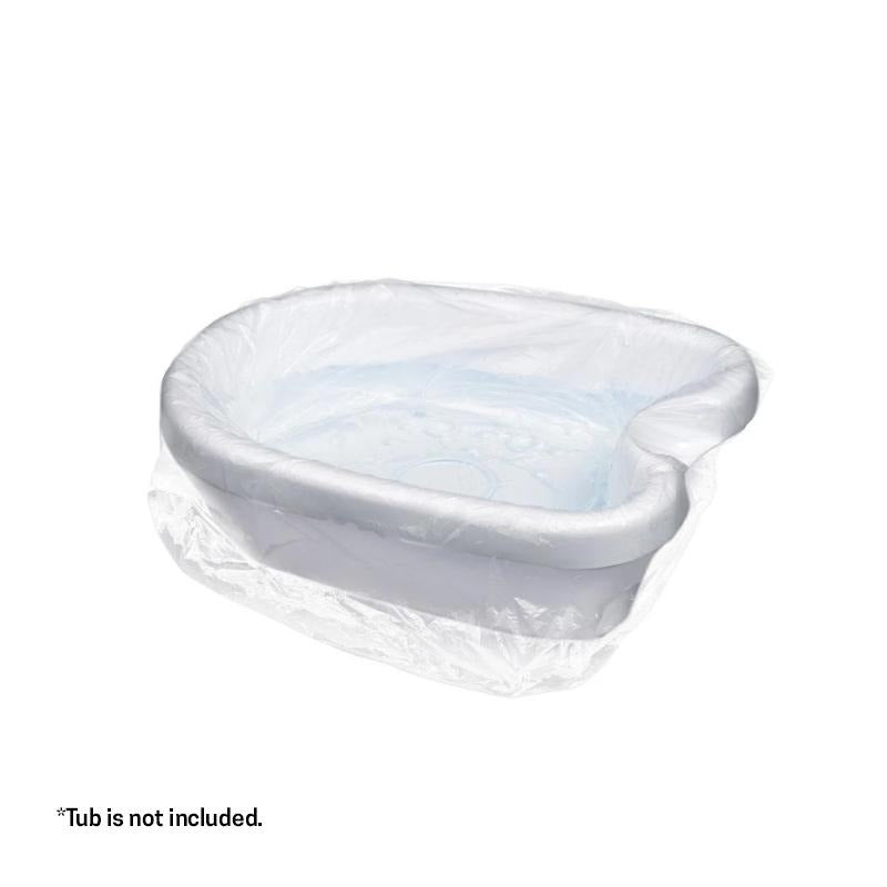 Wegwerp Voetbad Inlegvellen 65x55cm HDPE Hygiënisch Beschermende Liners voor Spa Pedicure Salon Behandeling | Sansoti